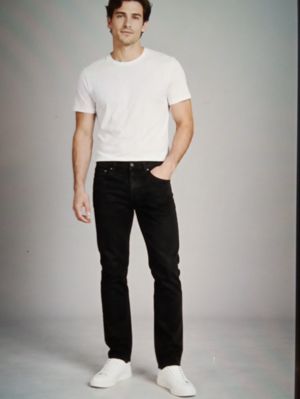 Madewell Slim Cool Max Mens Jeans Stretch Bainhart Wash Casual Black Size 30